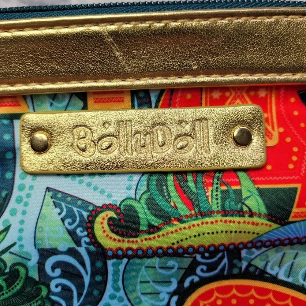 BollyDoll Elephant Wristlet Cosmetic Bag with Tassel